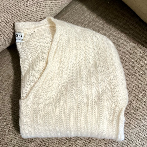 27 Miles Malibu Cashmere Layering Sweater Size M - Picture 1 of 5